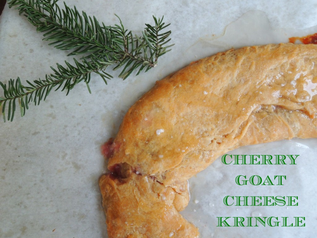 Cherry Goat Cheese Kringle