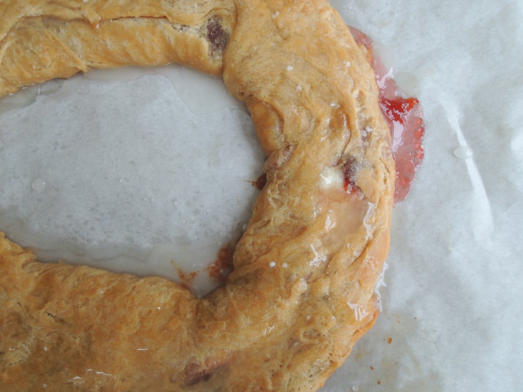 Cherry Goat Cheese Kringle