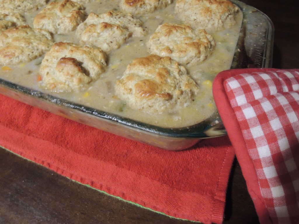 Chicken and Biscuit Pie