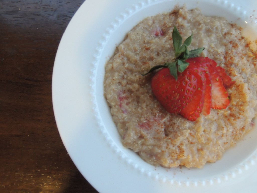 Peanut Butter and Jelly Oatmeal