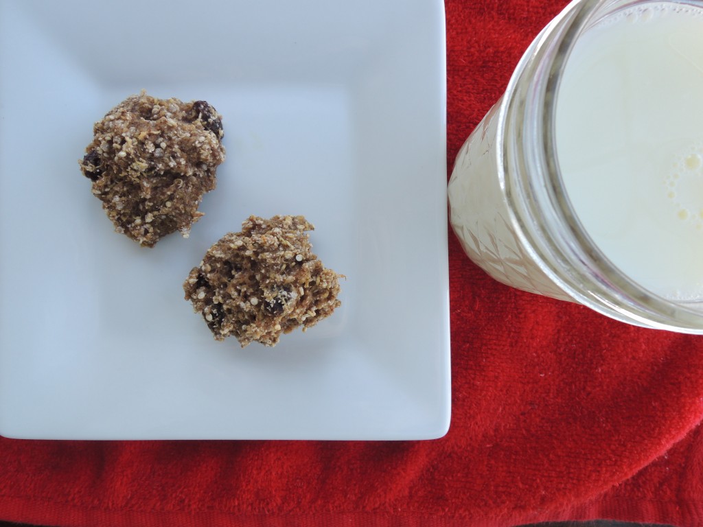Healthy Oatmeal Raisin Cookies