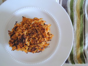 Coconut Sweet Potato Pancakes