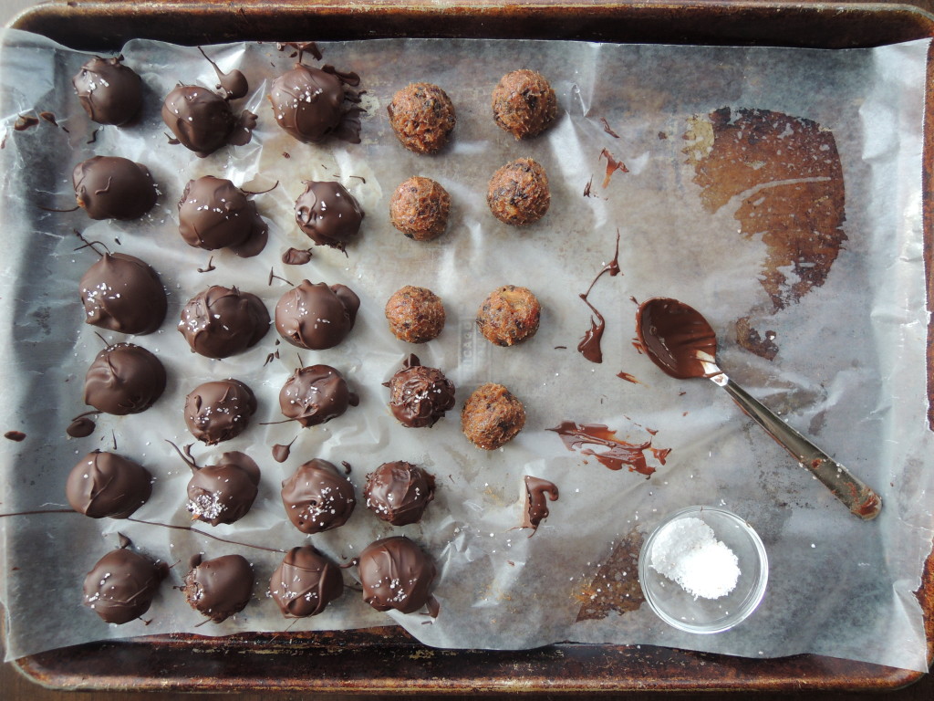 Salted Cherry Caramels