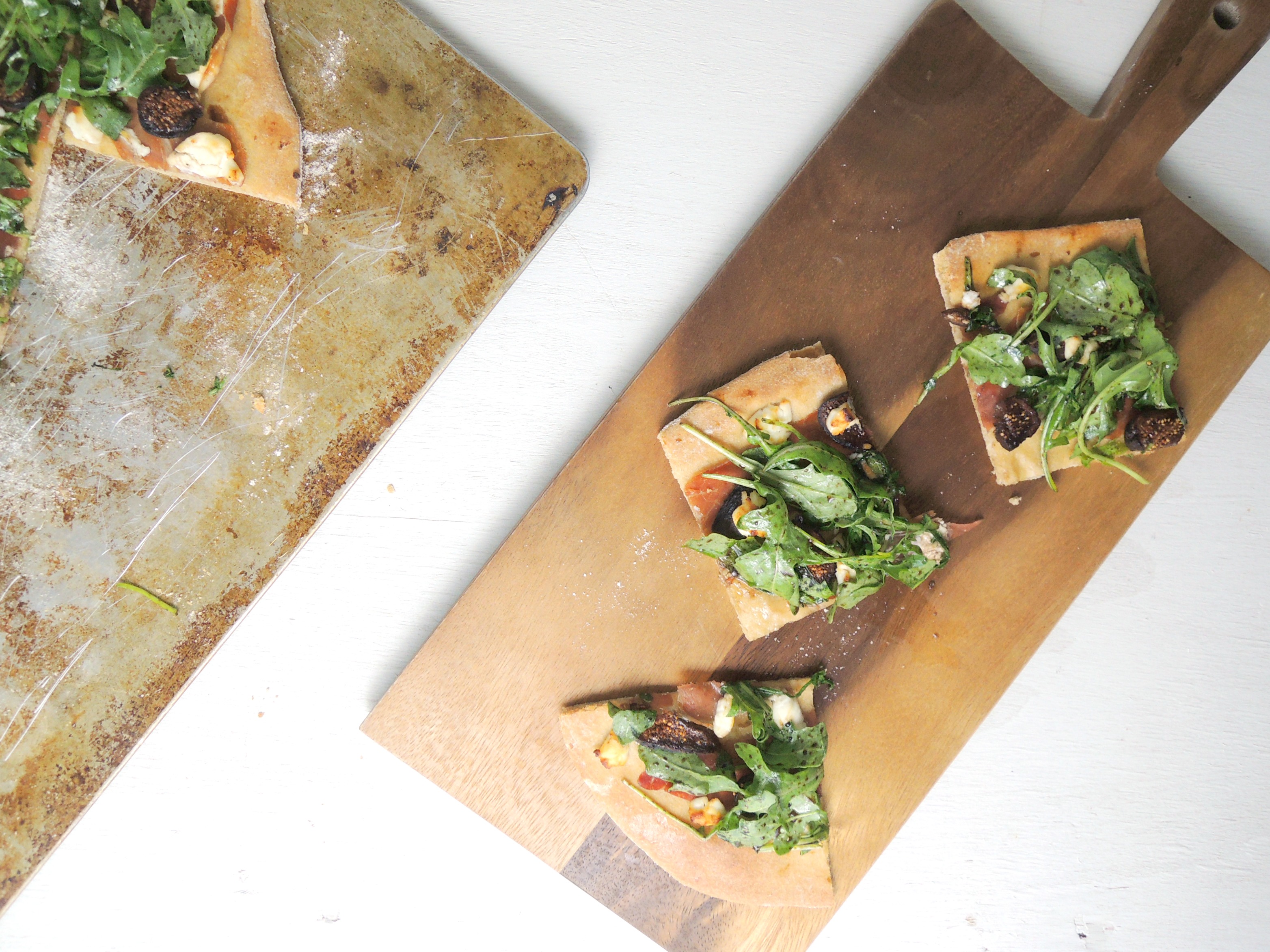 Fig and Arugula Pizza2